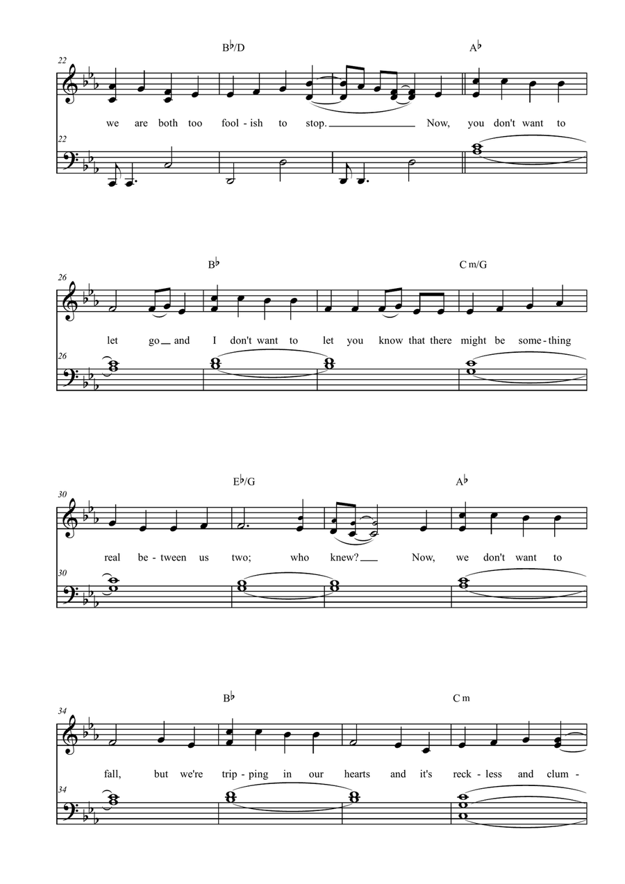 Stuck In The Moment by Justin Bieber Easy Piano - Digital Sheet Music page 3