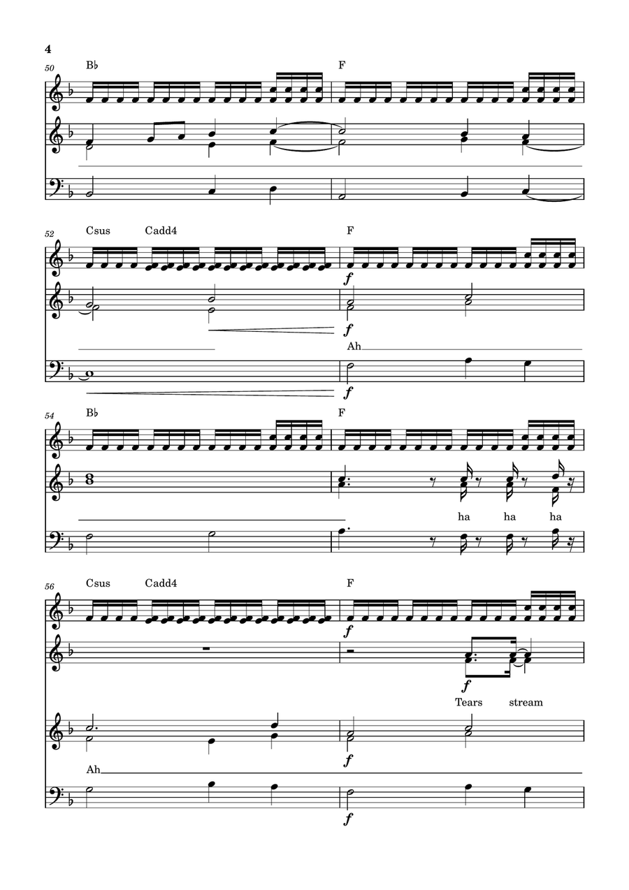 Fix You by Coldplay Piano, Vocal - Digital Sheet Music page 4
