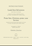 Praise him, Christians BuxWV 68