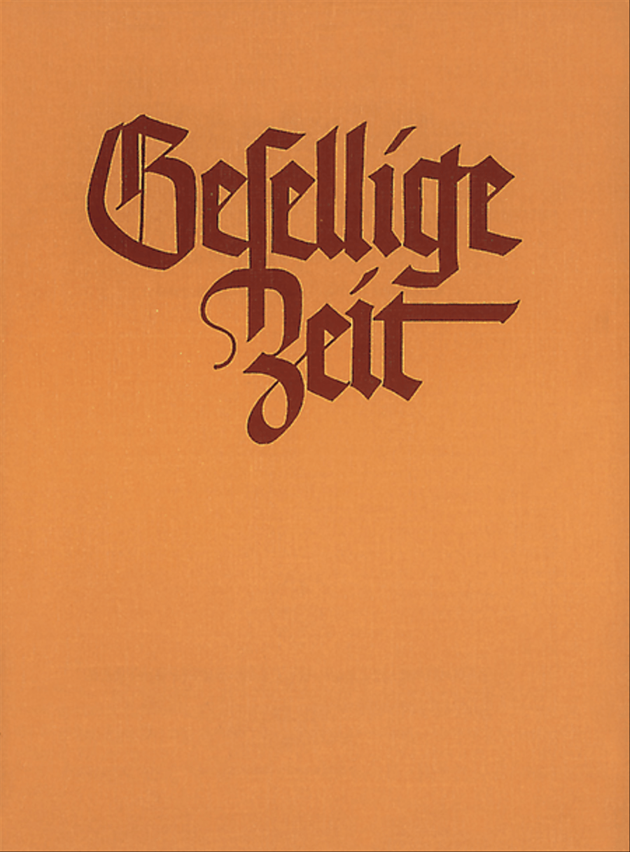 Gesellige Zeit, Teil 1 4-Part scores gallery preview page 1