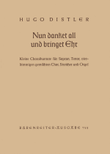 Nun danket all und bringet Ehr, Op. 11/2