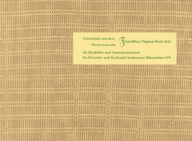 Spielstuecke aus Fitzwilliam Virginal Book 1625
