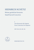 Small Sacred Concertos, Volume 1