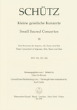 Small Sacred Concertos, Volume 3
