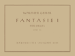 Fantasie ueber A-H-B-E No. 1 op. 28