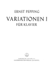 Variationen I (1948)