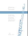 Vier kleine Stuecke for Flute and Piano op. 8/2