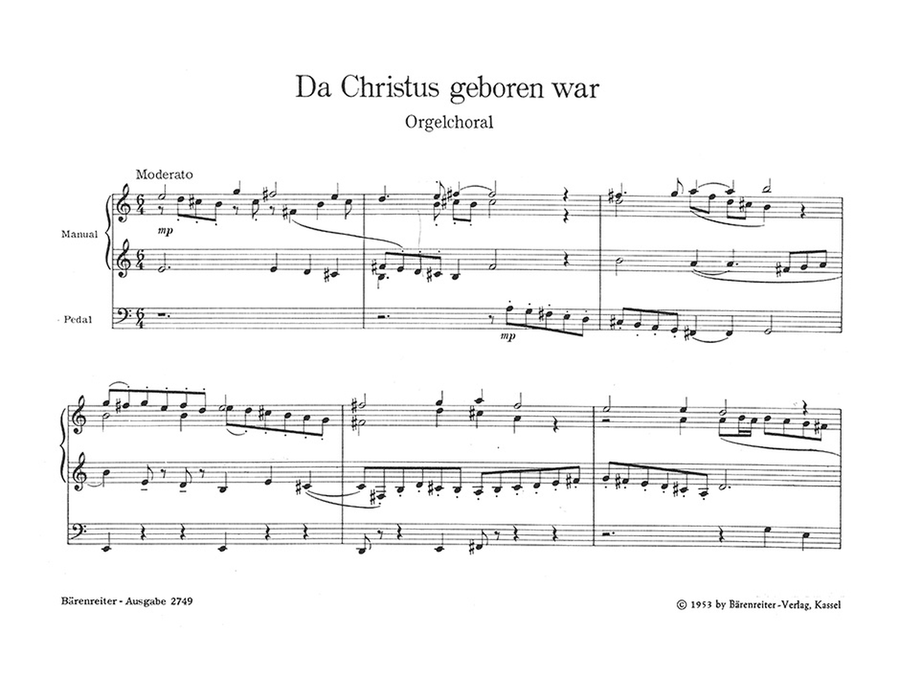 Böhmisches Orgelbuch, Teil 1: Weihnachten Organ scores gallery preview page 2