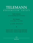 Six Sonatas For Two Flutes Or Violins, Volume 2 (#4-6)