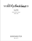 Suite for Solo Flute op. 98