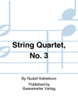 Streichquartett no. 3 (1962)