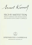 Sechs Motetten, op. 169 (1959)