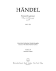 Concerto grosso B flat major, Op. 6/7 HWV 325
