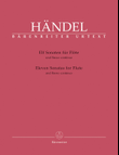 Eleven Sonatas for Flute and Basso Continuo