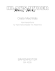 Oratio Mechtildis (1956/1957)