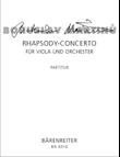Rhapsody-Concerto for Viola and Orchestra