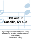Ode auf St. Caecilia, KV 592