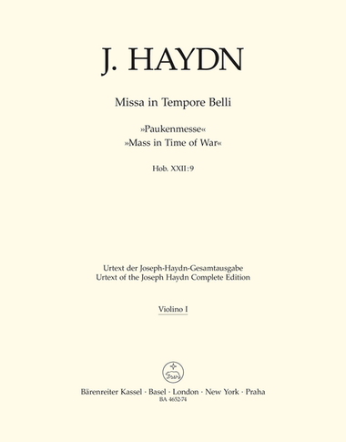 Missa in Tempore Belli Hob.XXII:9 'Mass in Time of War'