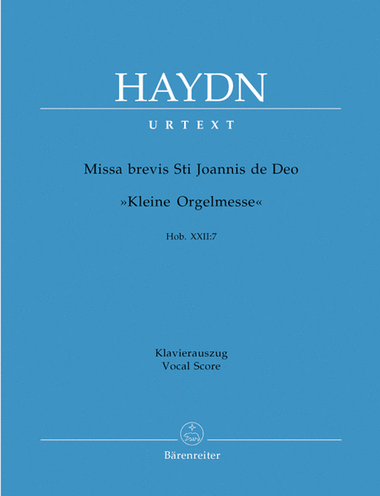 Missa brevis Sancti Joannis de Deo Hob.XXII:7 'Little Organ Mass'