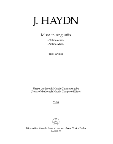 Missa in angustiis Hob.XXII:11 'Nelson Mass'