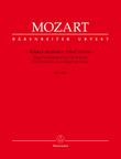 Unser dummer Poebel meint. Zehn Vartiationen for Piano G major KV 455