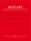 Oboe Quartet In F Major, K. 370