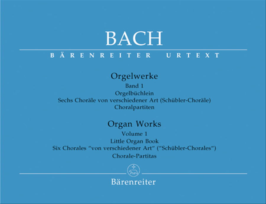 Organ Works, Volume 1 Organ scores gallery preview page 1