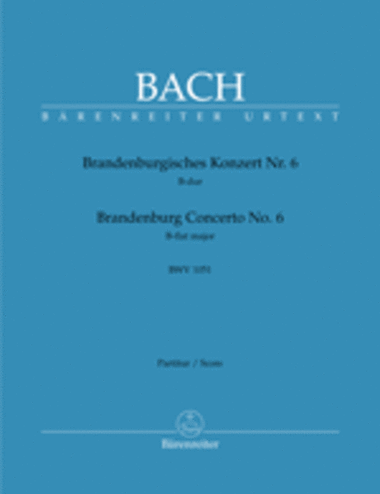 Brandenburg Concerto, No. 6 B flat major, BWV 1051