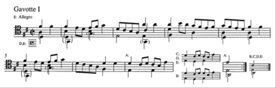 6 Suites For Cello Solo Cello Solo scores gallery preview page 2