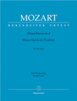 Missa Brevis In D Minor, K. 65