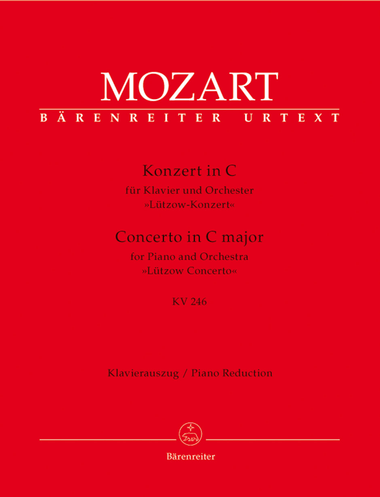 Concerto for Piano and Orchestra, No. 8 C major, KV 246 'Lutzow Concerto'