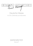 Deutsche Messe fur Chor, Gemeinde und Instrumente