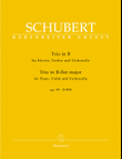 Piano Trio In Bb Major, D 898