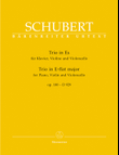 Trio for Piano, Violin and Violoncello E flat major, Op. 100 D 929