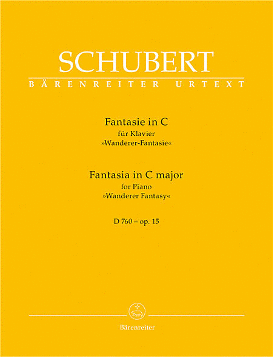 Fantasy In C Major, D 760 Piano Solo scores gallery preview page 1