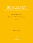 Symphony, No. 6 C major D 589