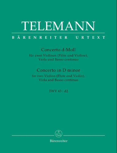 Concerto a quattro d minor TWV 43:d 2