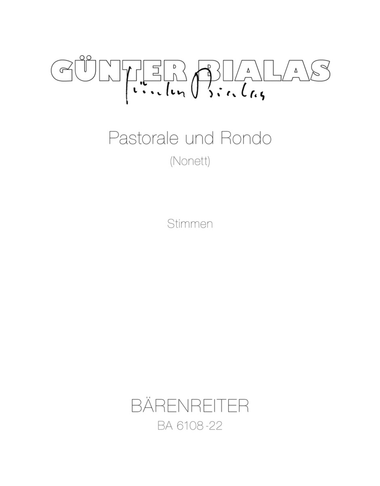 Pastorale und Rondo (1969)
