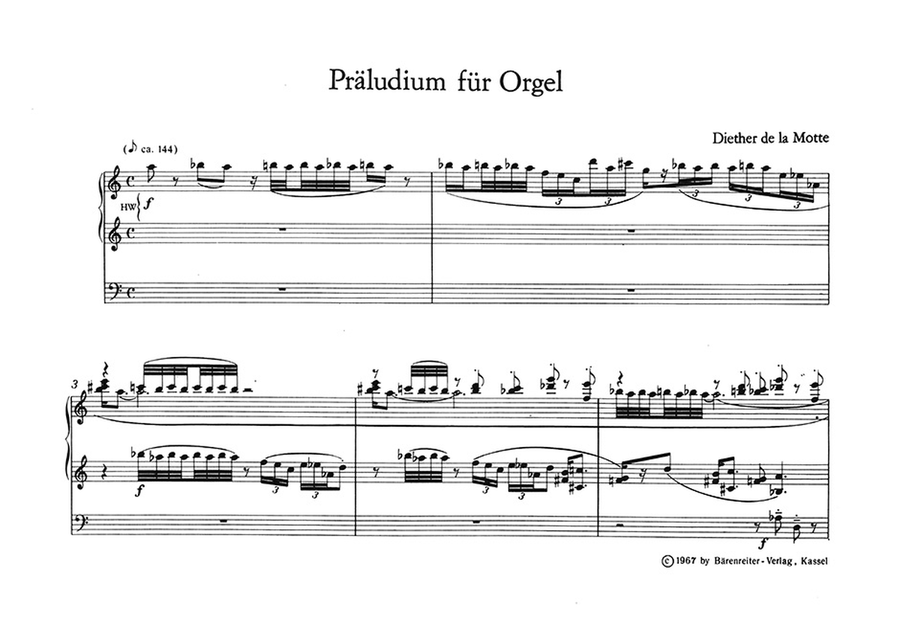 Prelude (1964) Prelude (1964) Organ scores gallery preview page 2