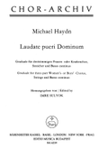 Laudate pueri Dominum