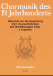 Vier Choralmotetten