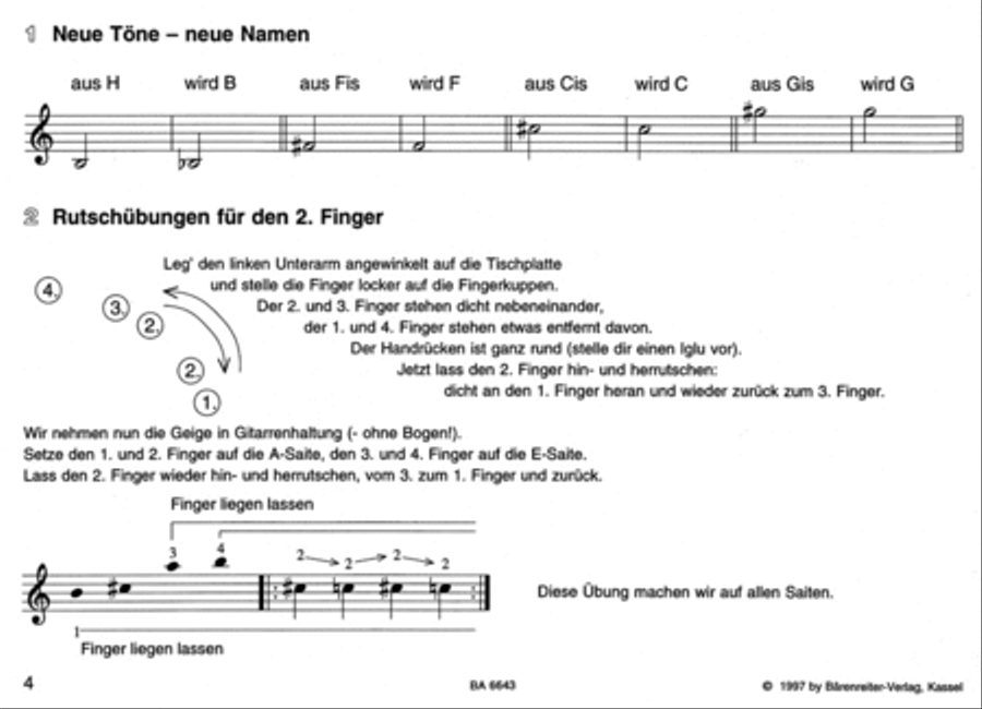 Gemeinsam von Anfang an. Violinschule, Band 2