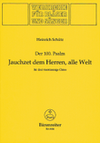 Jauchzet dem Herrn, alle Welt SWV deest