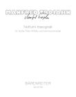 Notturni trasognati für Altflöte (im Wechsel mit Großer Flöte) und Kammerorchester (1977)