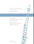 Sonata for Flute, Violin, Violoncello (Viol) and Basso continuo b minor TWV 43:h1
