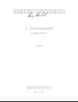 Streichquartett no. 3 
