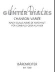 Chanson variée nach Guillaume de Machaut