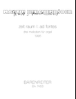 zeit raum I: ad fontes (1996)