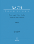Christ lay by death enshrouded, BWV 4