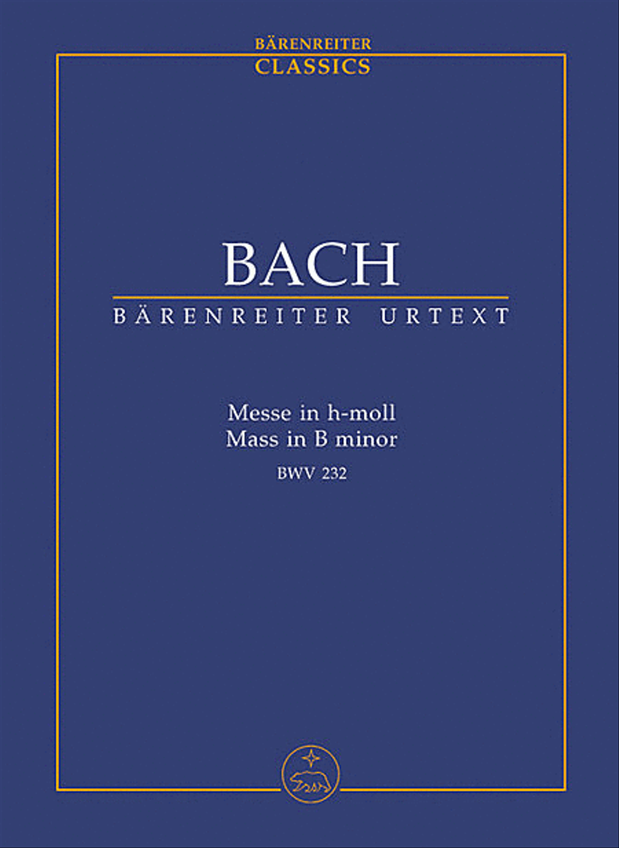 Mass In B Minor, BWV 232 SSATB scores gallery preview page 1